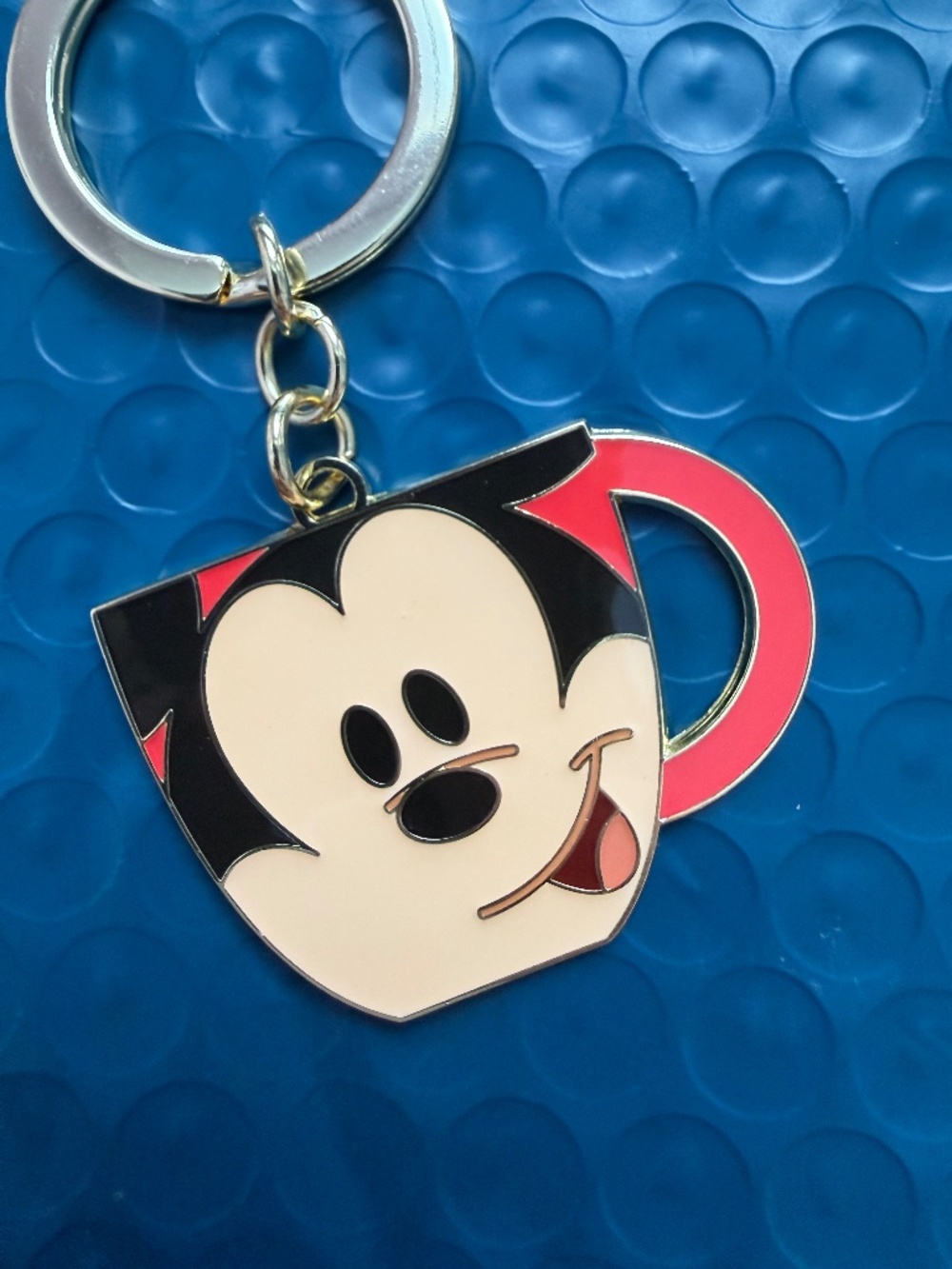 2025 Disney Parks Mickey Mouse Teacup Mug Keychain Bag Charm Disneyland World